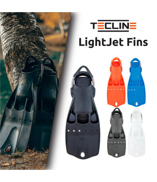 Tecline Tecline LightJet Fins met RVS spring