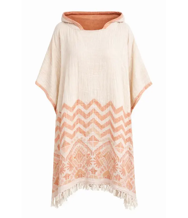 SooBluu Poncho cotton