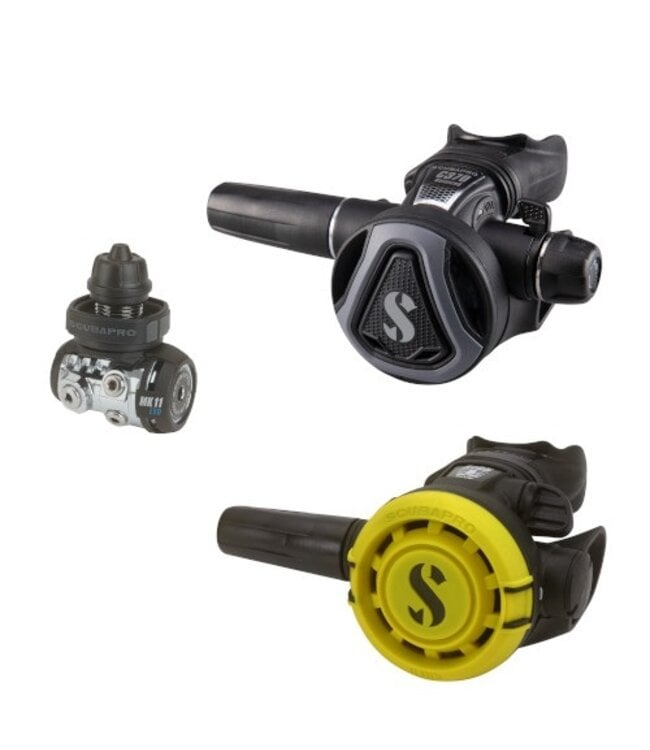 Scubapro MK11 EVO C370 R105 ZWART set