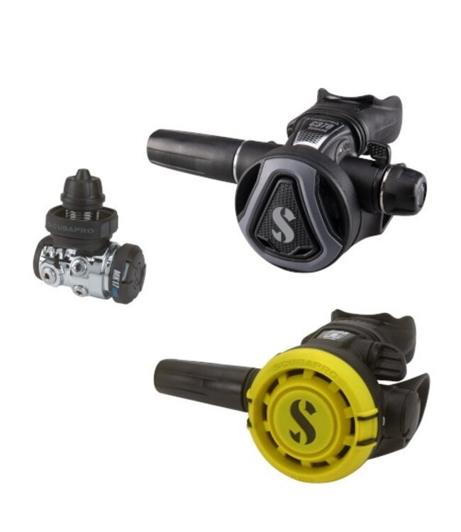 Scubapro MK17 EVO C370 R105 ZWART set
