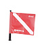 Mares Mares Dive Flag 18,5 x 18,5 cm