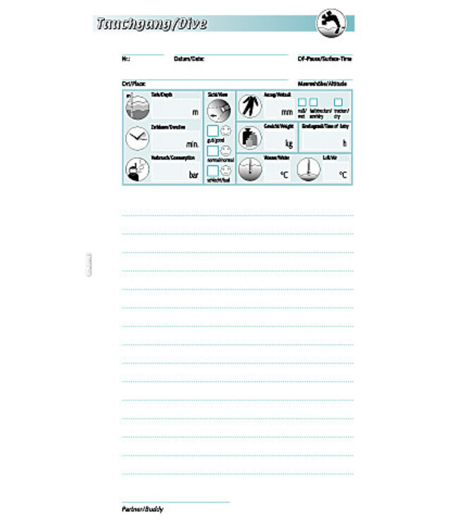 Sub-book logboek vulling