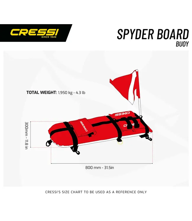 Cressi Spyder Surface Board