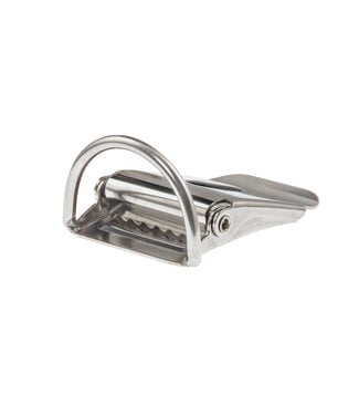 Tecline Tecline RVS gesp buckle met D-ring 50 mm