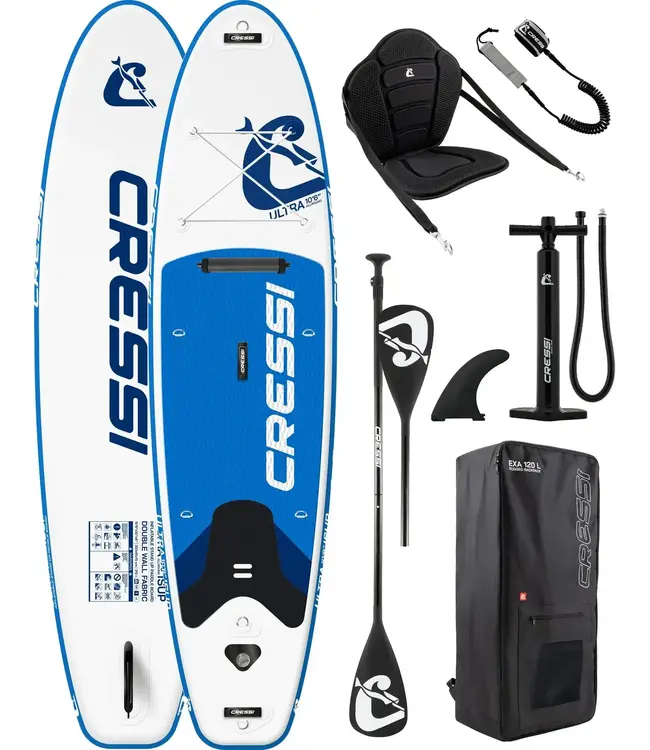 Cressi Ultra Inflatable KAYAK Sup 10'6 set