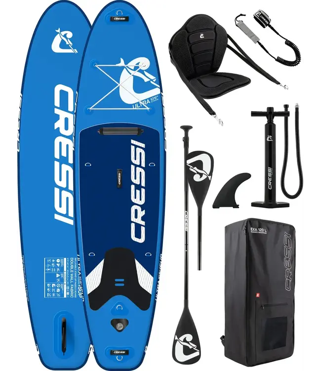 Cressi Ultra Inflatable KAYAK Sup 10'6 set