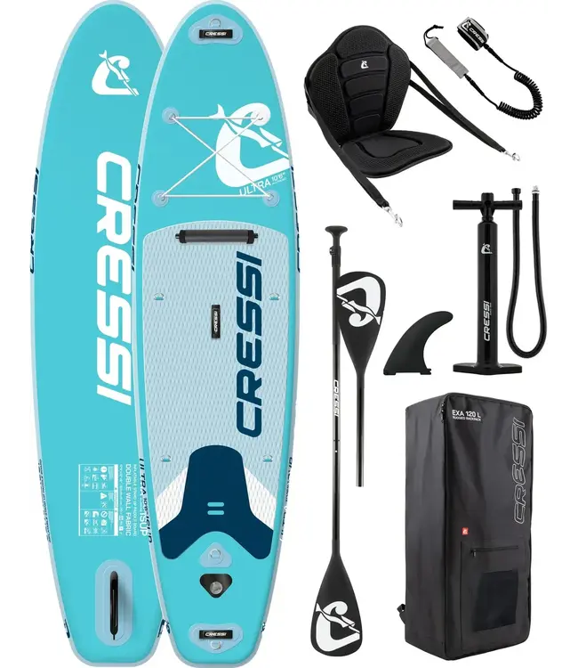 Cressi Ultra Inflatable KAYAK Sup 10'6 set