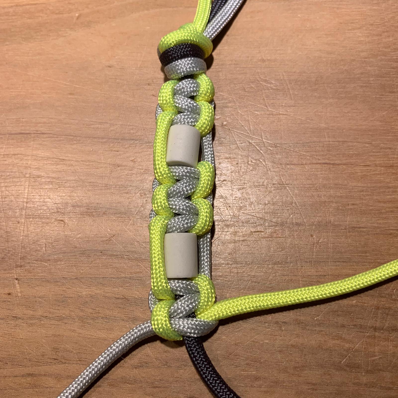 Ultimate Paracord Bracelet Cobra Stitched with microcord Tutorial DIY 