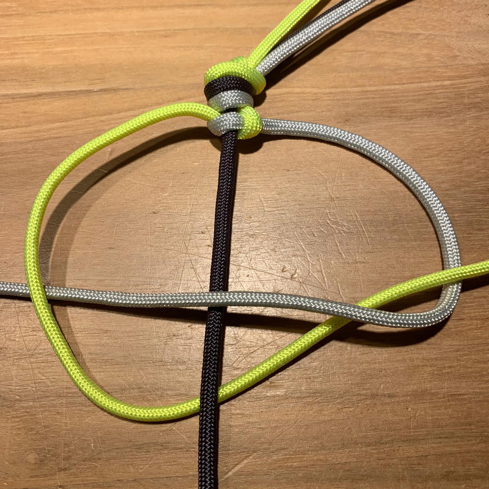 stap 3 anti teken band cobra knoop paracord