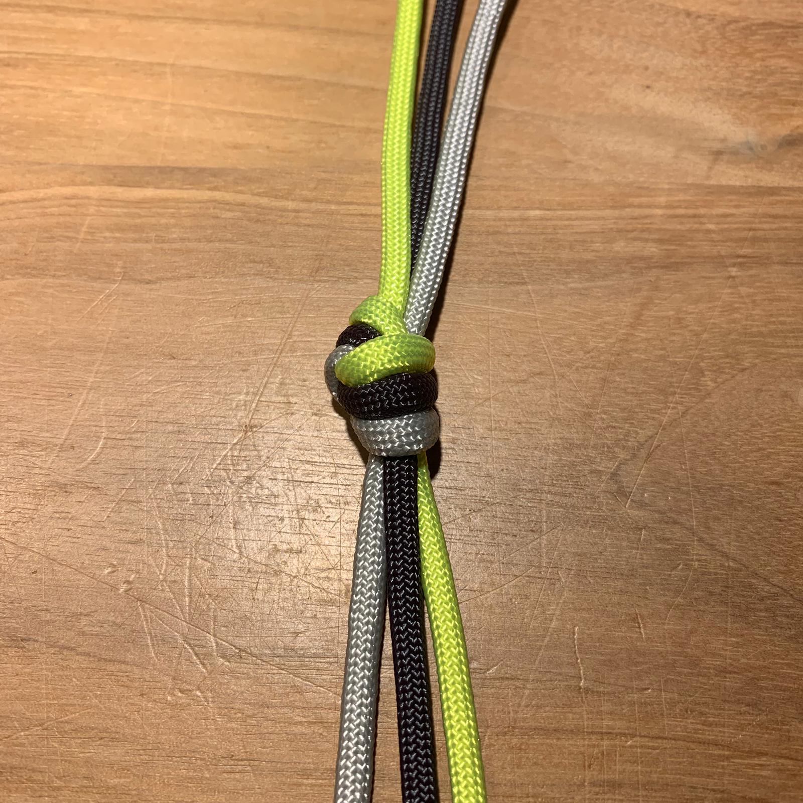 Stap 1 anti teken band paracord