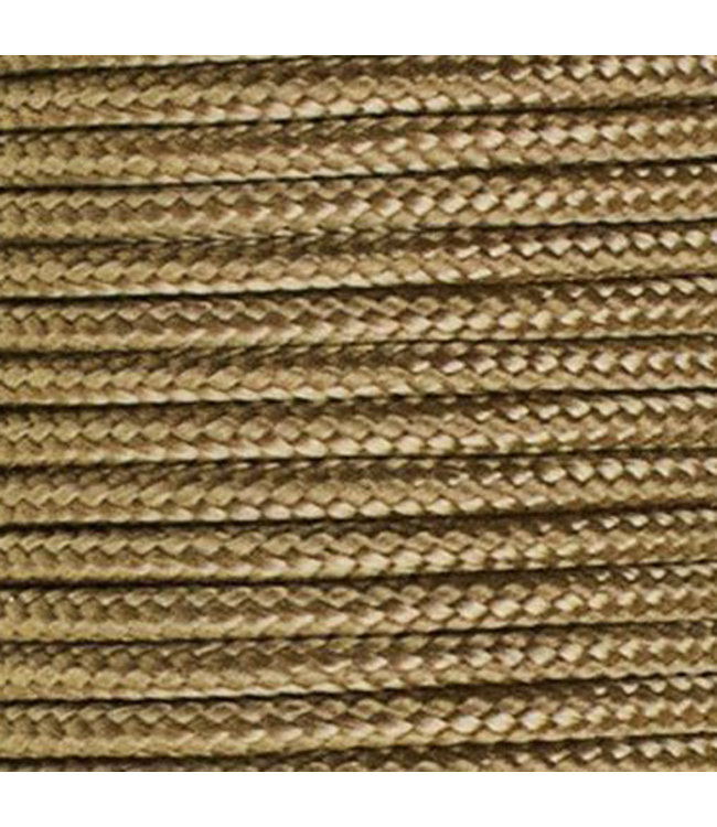 Paracord 100 type I Goud Bruin