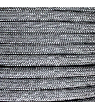 123Paracord 6MM PPM Touw Steel Grijs