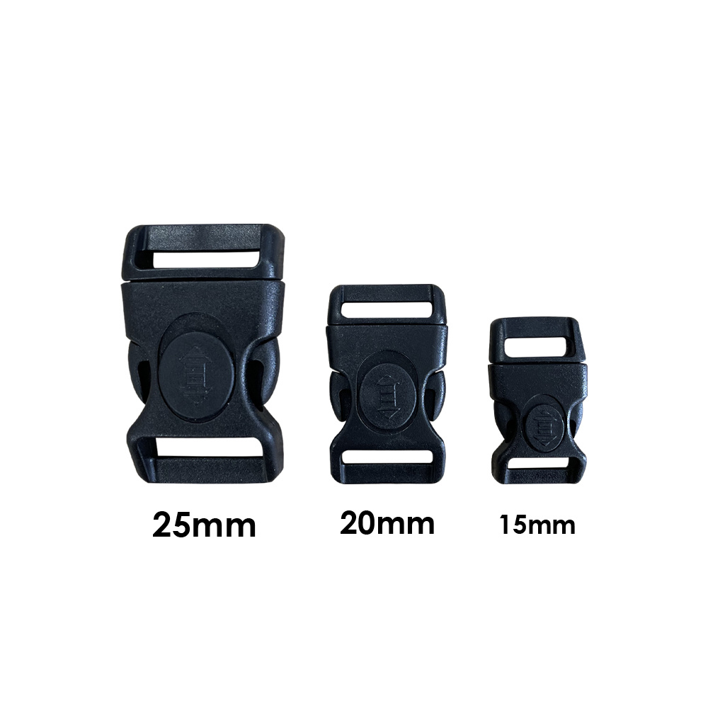 Koop Kunststof buckle steeksluiting 10MM Rood bij dé expert - 123Paracord