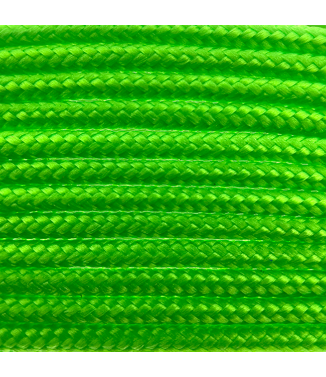 Paracord 100 type I Ultra Neon Groen