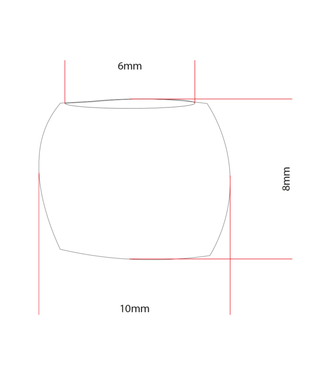 Kraal Hondenpoot rond