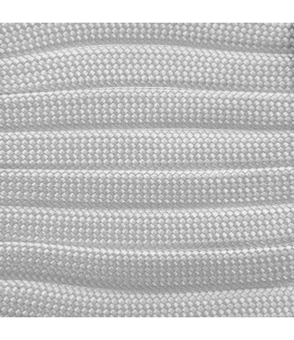 123Paracord Paracord 550 type III Wit plat/zonder kern