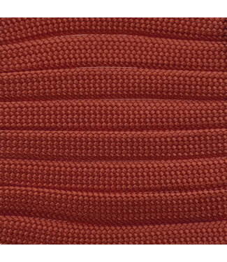 123Paracord Paracord 550 type III Rood Chili plat/zonder kern