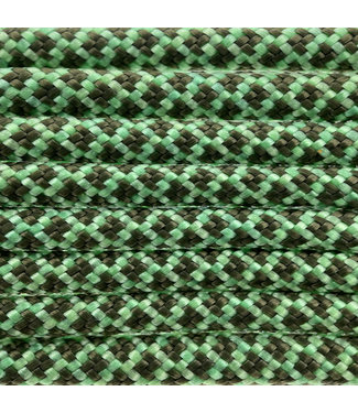 123Paracord Paracord 550 type III Mint / Olive Drab Diamond