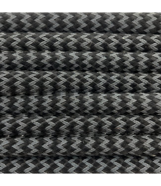 123Paracord Paracord 550 type III Ultra reflective & Zwart Shockwave