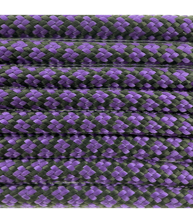 Paracord 550 type III Deep Paars Diamond