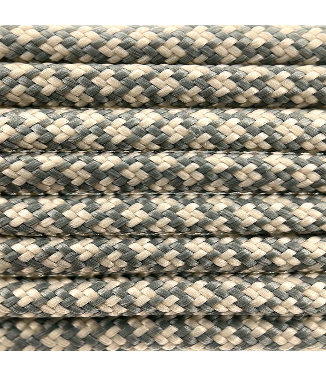 Paracord 550 type III Steel Grijs Mocca Diamond