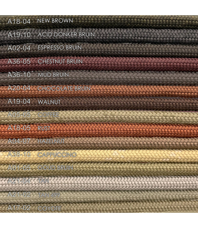 Paracord 550 type III Chocolate Bruin