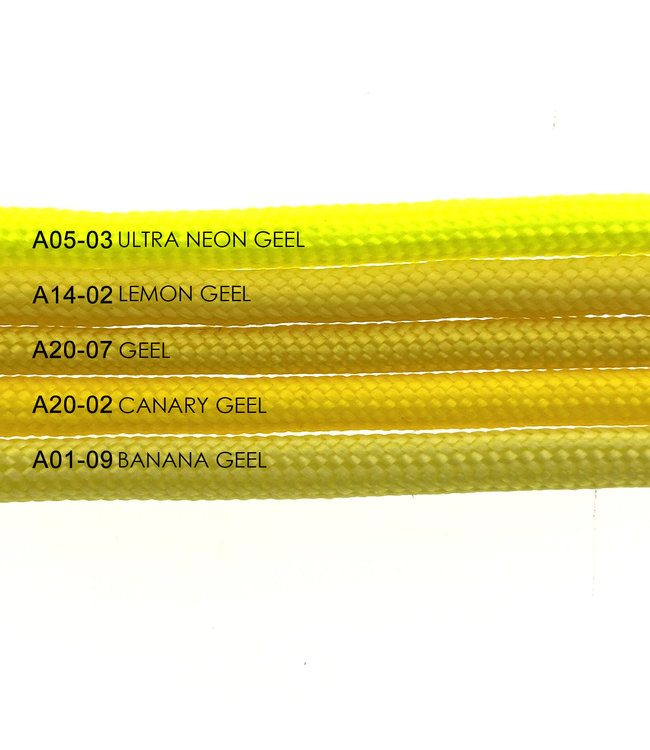 Paracord 550 type III Ultra Neon Geel