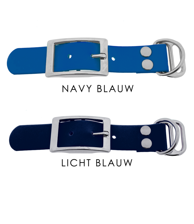 Biothane adapter 25MM Lichtblauw