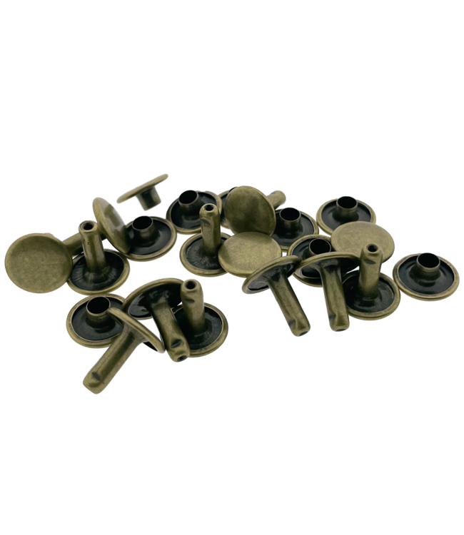 Holnieten 10X10 Antiek Brons (10 stuks)