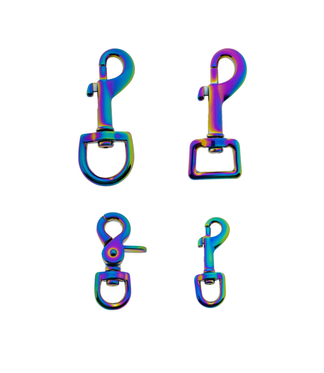 Karabijnhaak 76MM Neo-Chrome