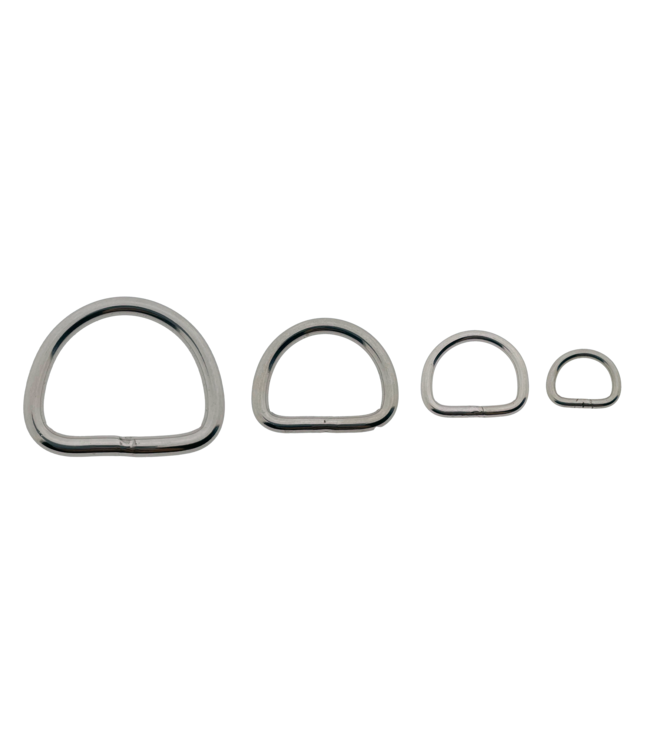 D-ring 25 X 4MM RVS