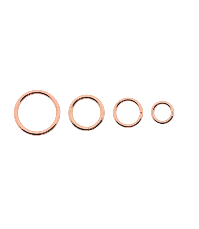 O-ring 15 X 3MM Rose Goud