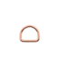 D-ring 20 X 3MM Rose Goud