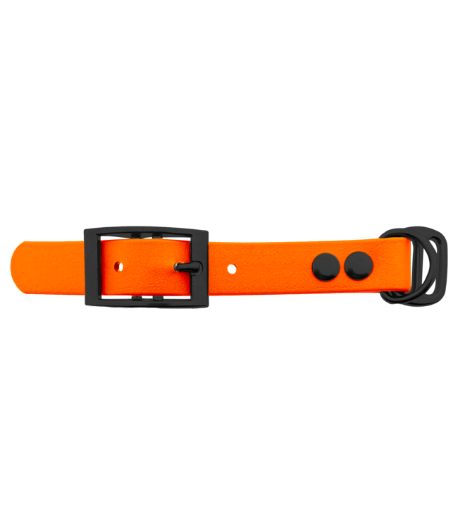 Biothane adapter 19MM Oranje/Zwart