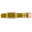 123Paracord Biothane adapter 25mm Goud/Rose Goud