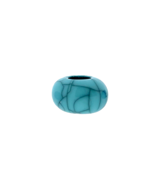 123Paracord Paracord kraal 8X14MM Turquoise