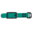 123Paracord Biothane adapter 25MM Teal/Zwart