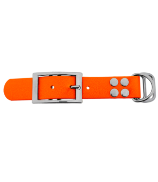 123Paracord Biothane adapter 25MM Oranje