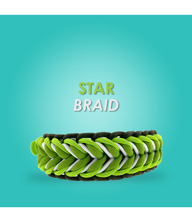 Star Braid halsband - DIY set