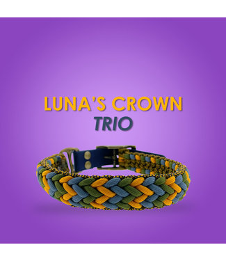 123Paracord Luna's Crown Trio halsband - DIY set