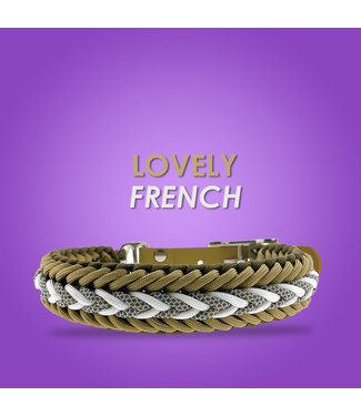 123Paracord Lovely French halsband - DIY set