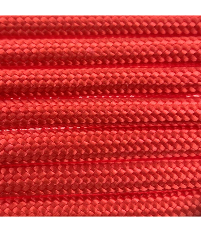 Paracord 550 type III Bright Red