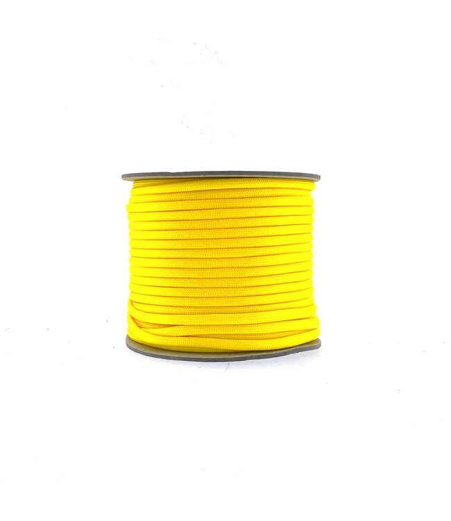 Paracord 550 type III Canary Geel-30 mtr