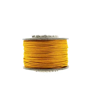 123Paracord Microcord 1.4MM Goldenrod - 40 mtr