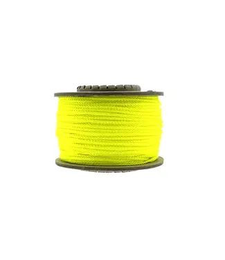 123Paracord Microcord 1.4MM Ultra Neon Geel - 40 mtr