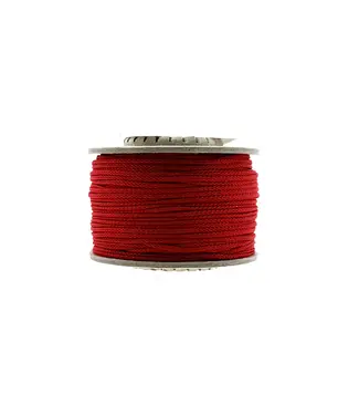 123Paracord Microcord 1.4MM Rood Chili - 40 mtr