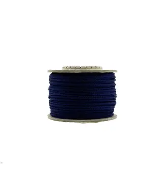 123Paracord Microcord 1.4MM Navy Blauw - 40 mtr