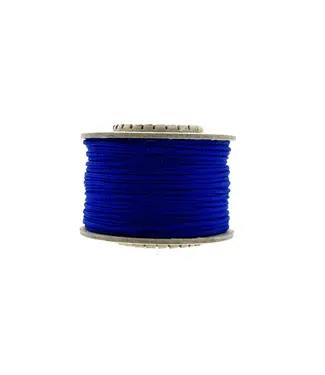 123Paracord Microcord 1.4MM Electric Blauw - 40 mtr