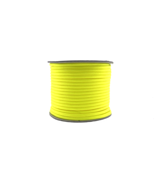 123Paracord Paracord 550 type III Ultra Neon Geel-30 mtr