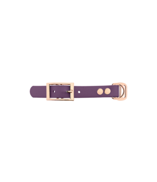 123Paracord Biothane adapter 19MM Marvelous Mauve/Rose Goud